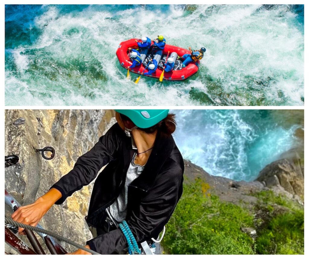 Dos actividades en Ordesa, rafting en el río Ara y ferrata del Sorrosal