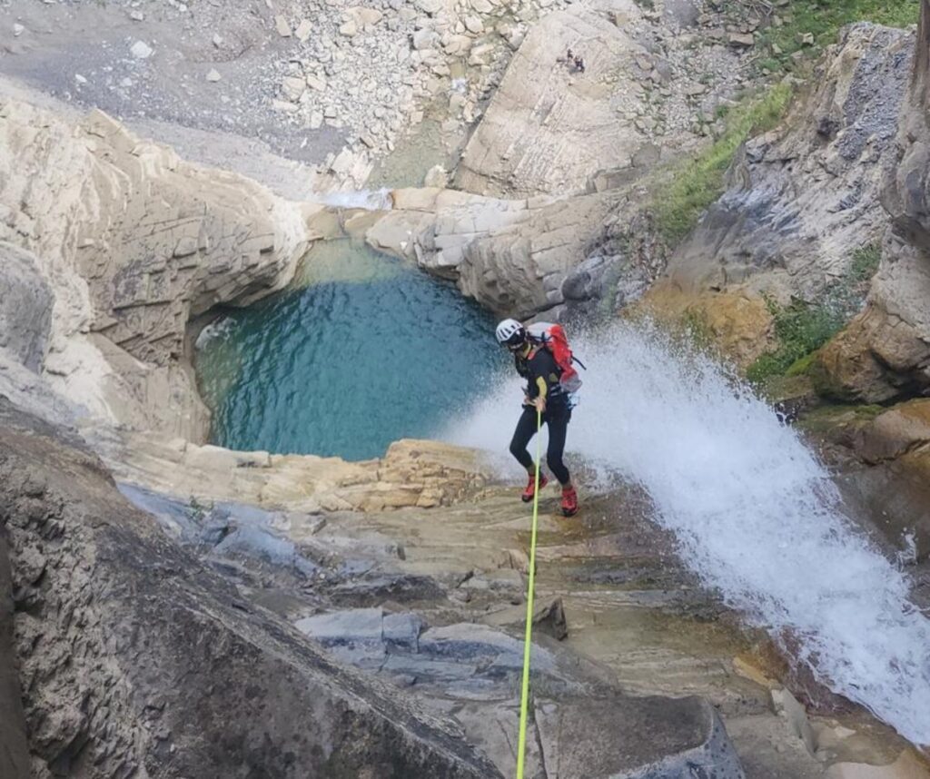 rapel Barranco del Sorrosal, Broto